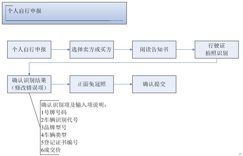 个人自行申报